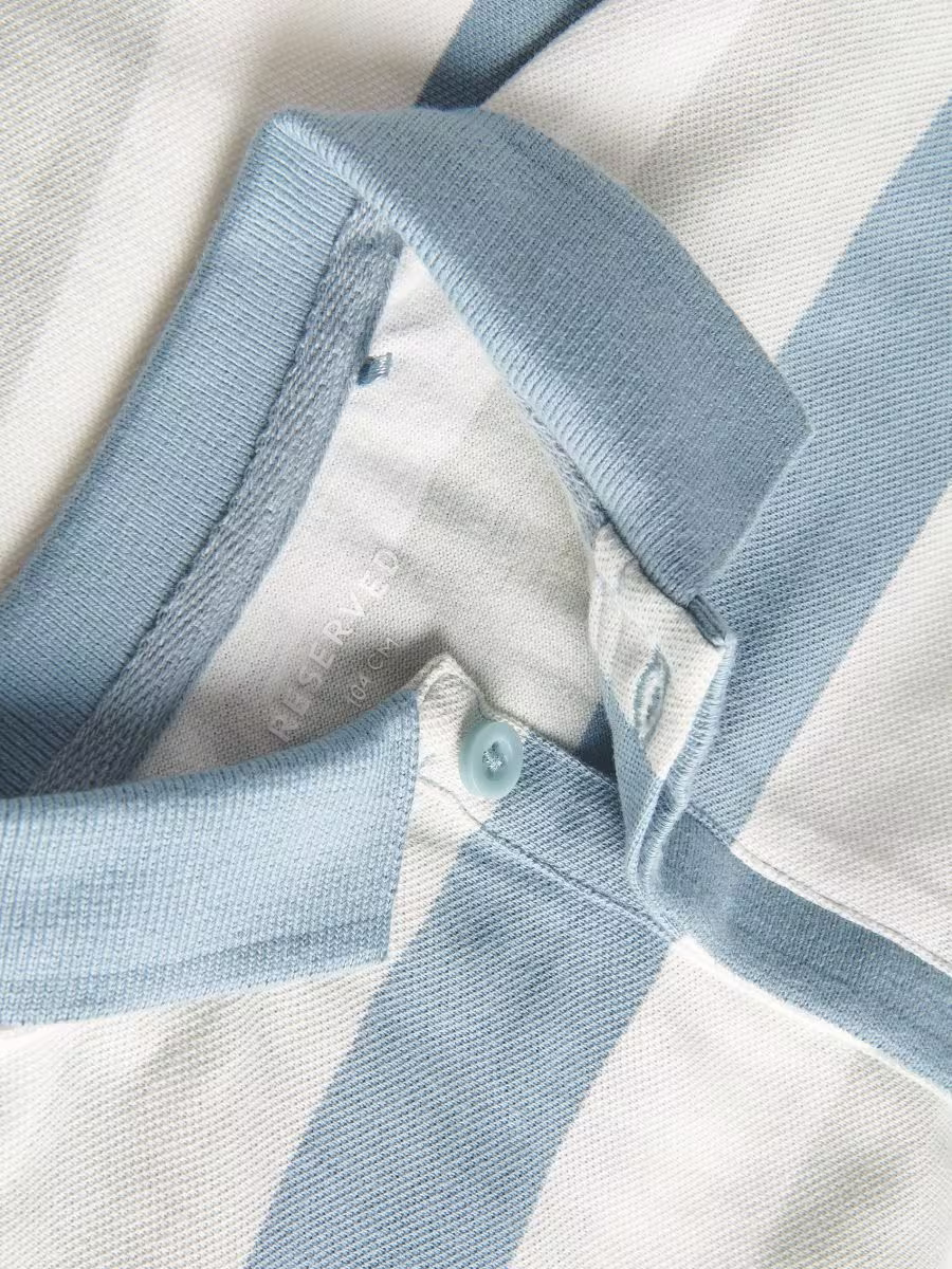 Stripe Polo Shirt