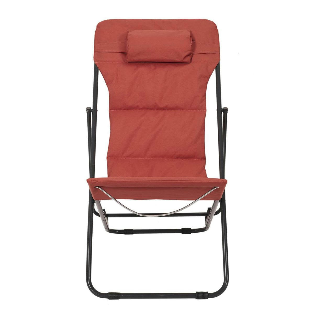 MALAM - Chilienne  avec têtière tissu terracotta