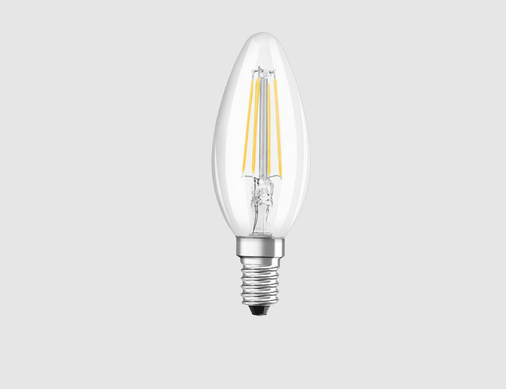 Leuchtmittel LED Filament Kerze