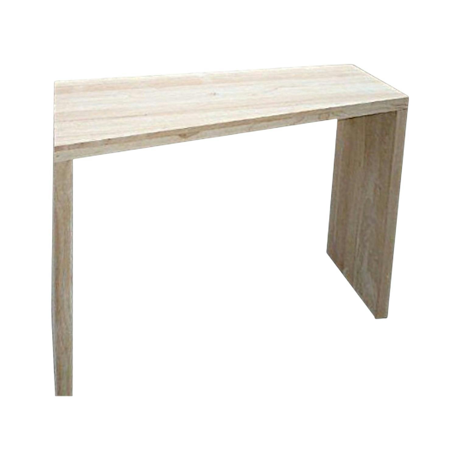 Console Hévéa 99x48x77cm OLGA