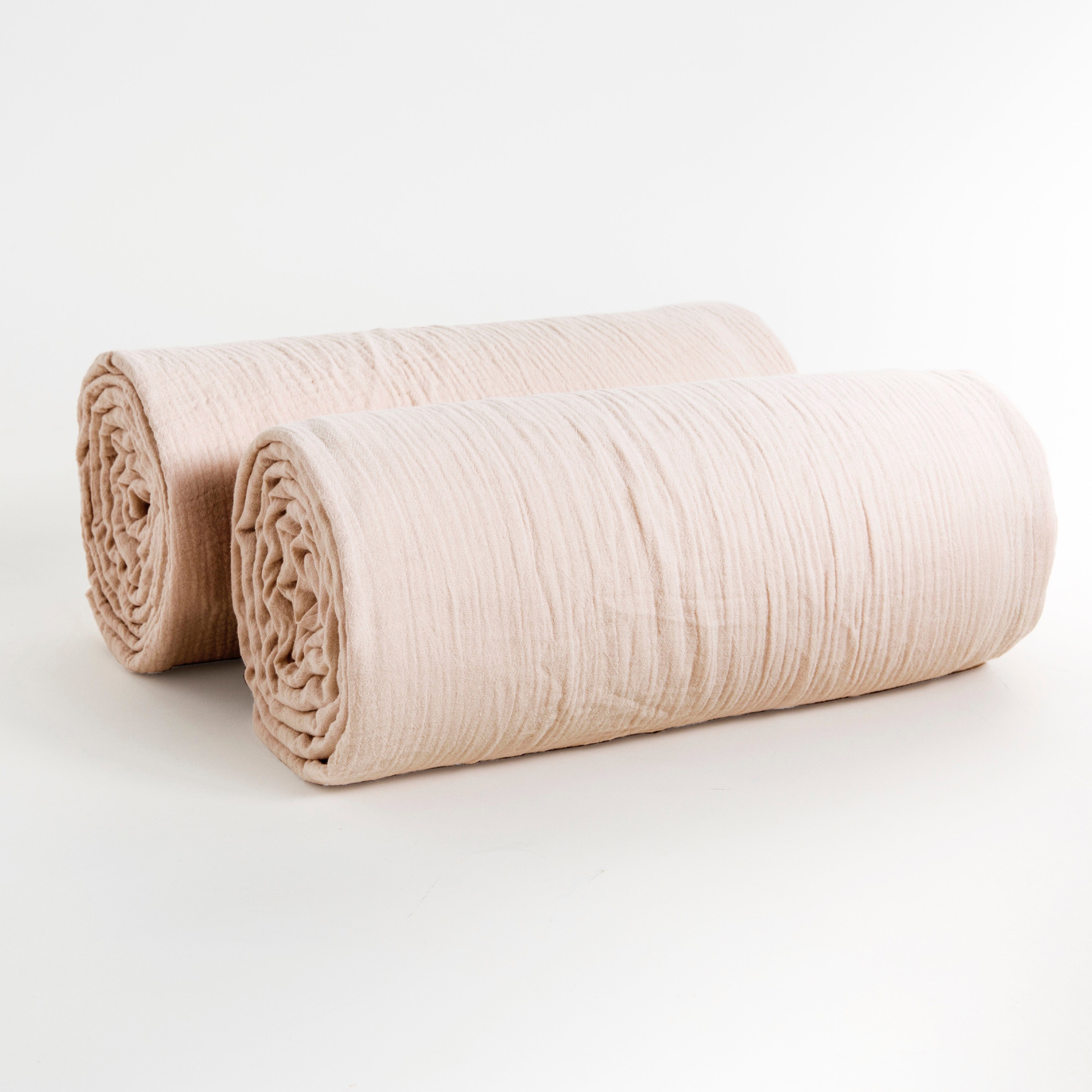 Pack 2 draps-houssesGaze de coton