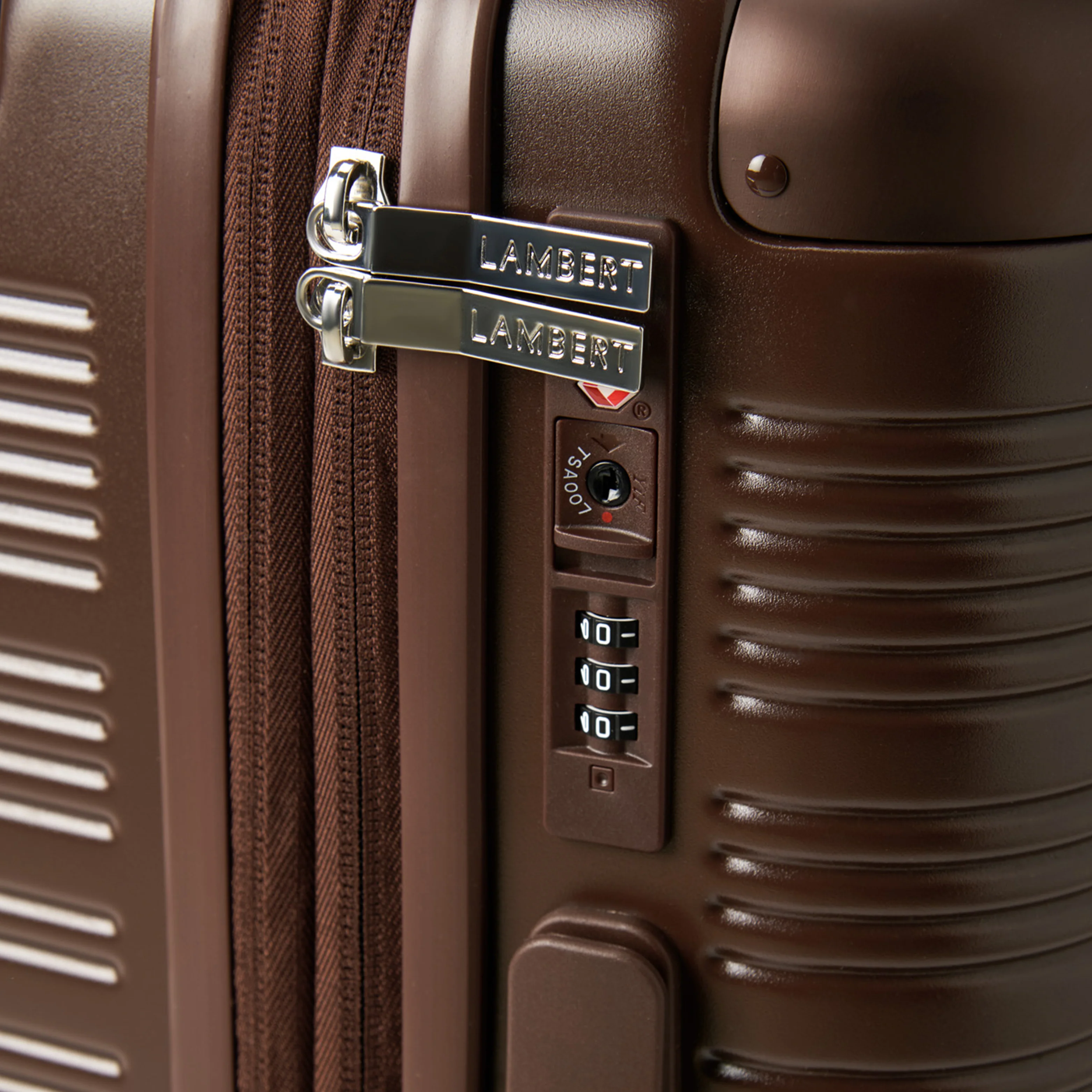 The Berlin – Chocolate Extendable Carry-On Suitcase