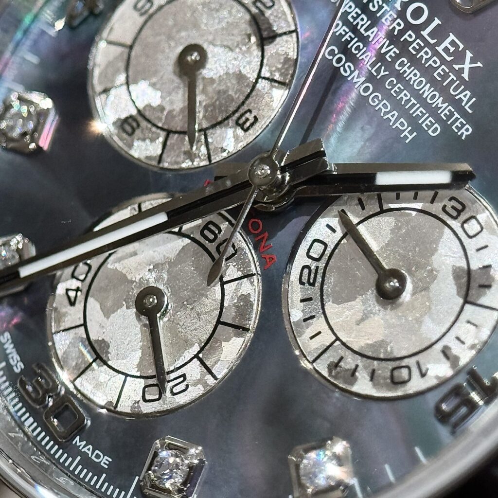 Rolex Daytona 116509 904L Steel Dark MOP Dial With Diamonds 40mm Oyster Super Clone