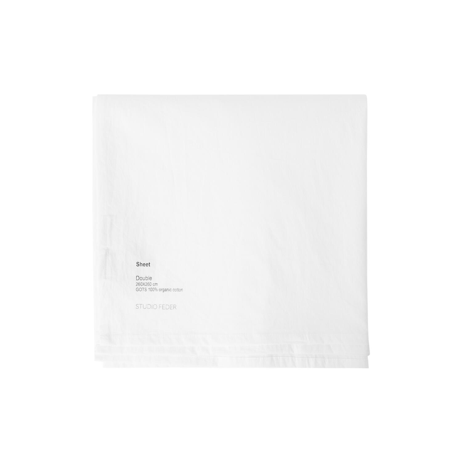 Dobbeltlagen, crisp white