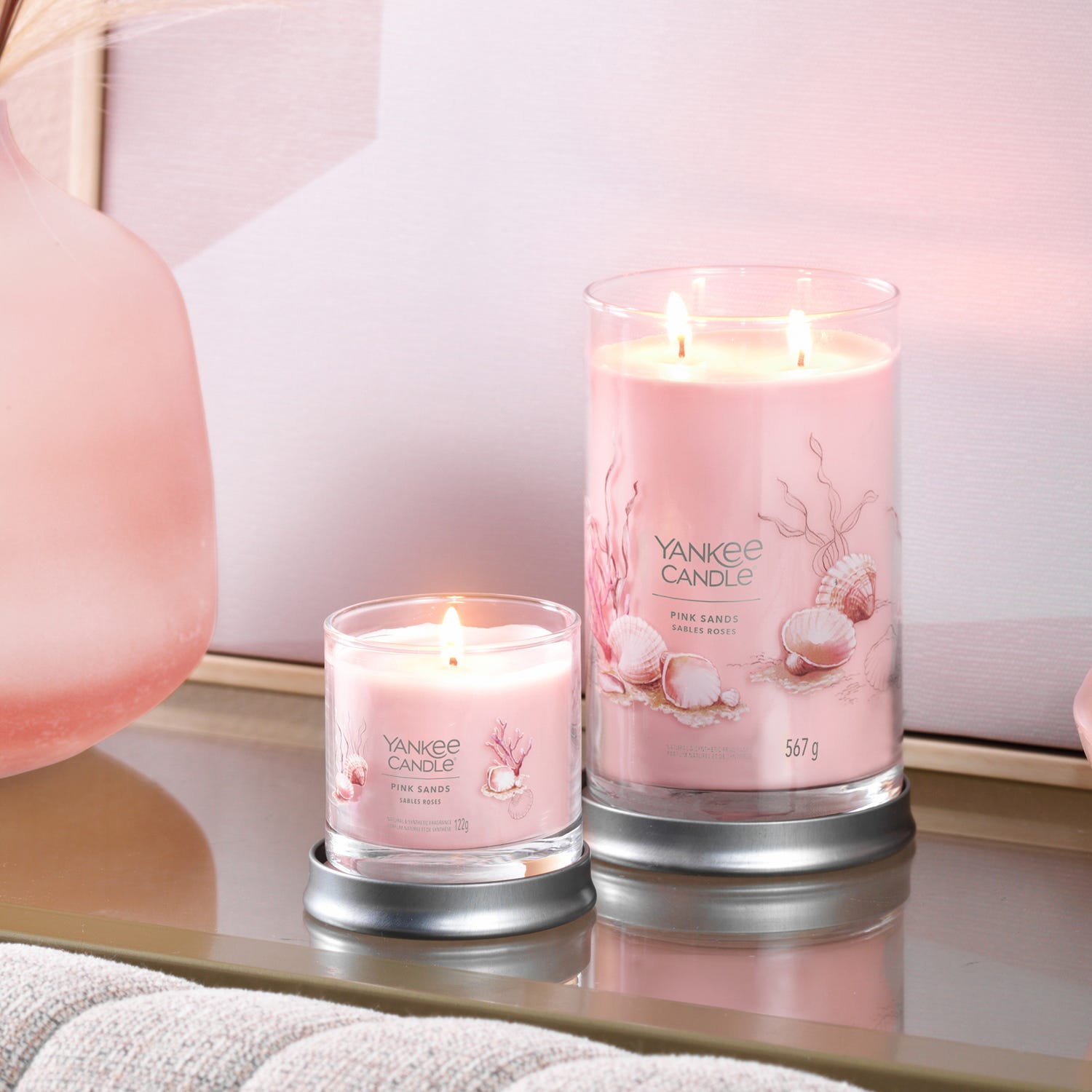Candela Pink Sands in barattolo grande Yankee Candle