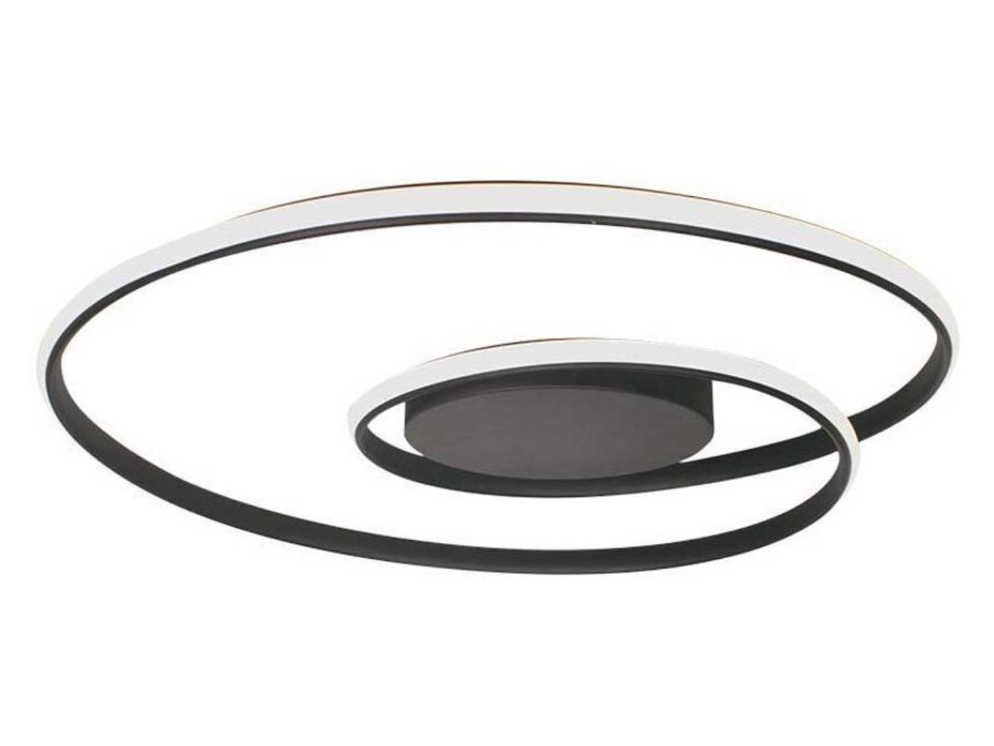 Lampa sufitowa VT-7911 LED ze ściemniaczem czarna