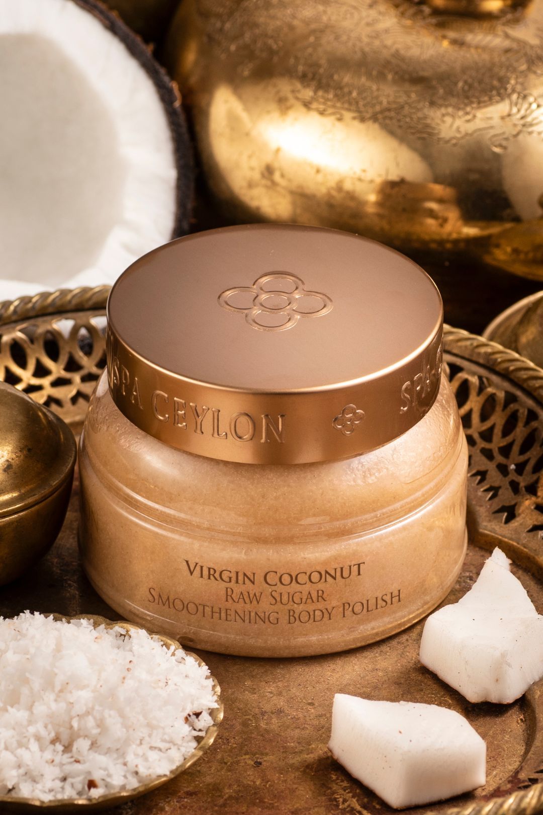 Spa Ceylon Virgin Coconut -Raw Sugar Smoothening Body Polish
