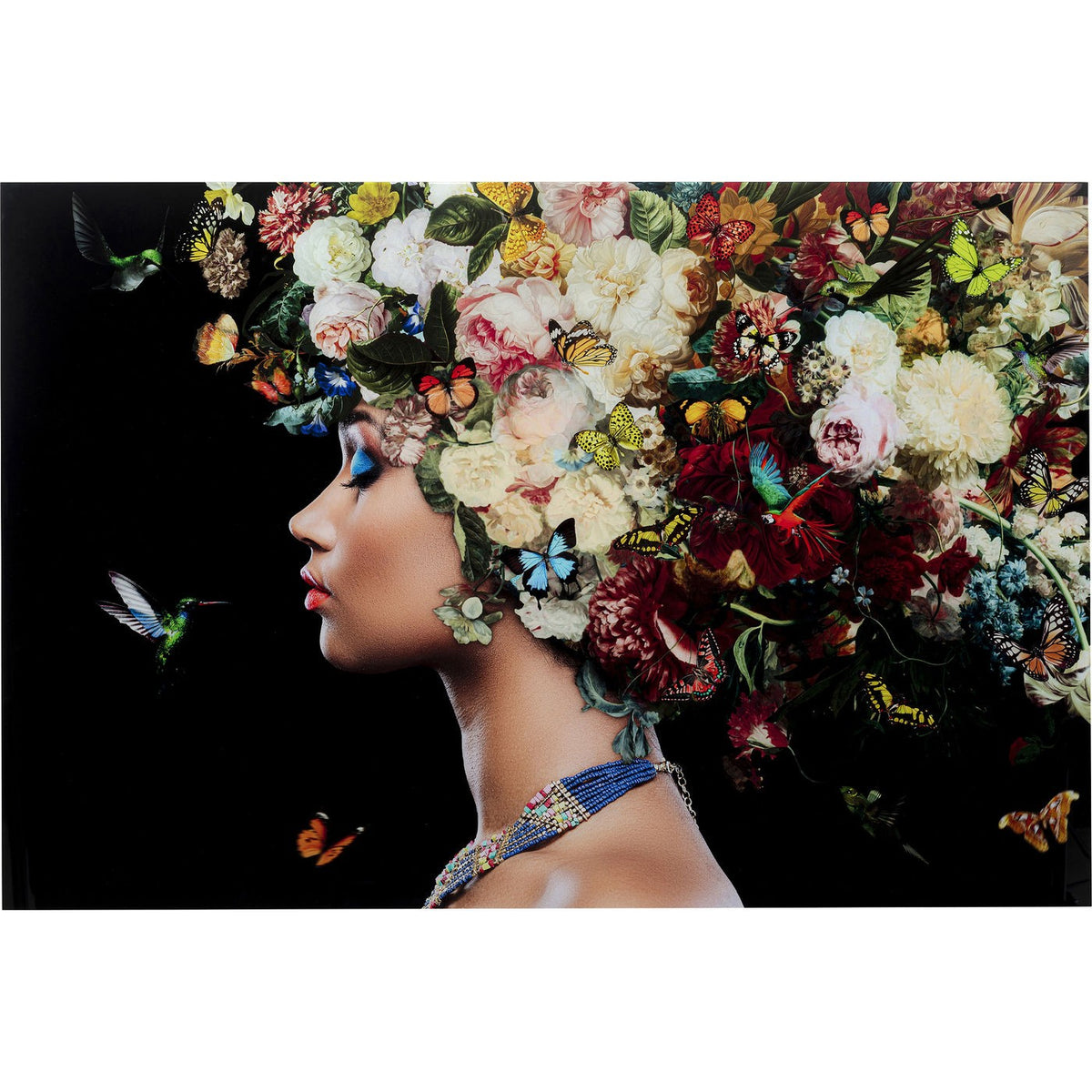 Kare Design Wandfoto Bunch of Flowers 150x100cm