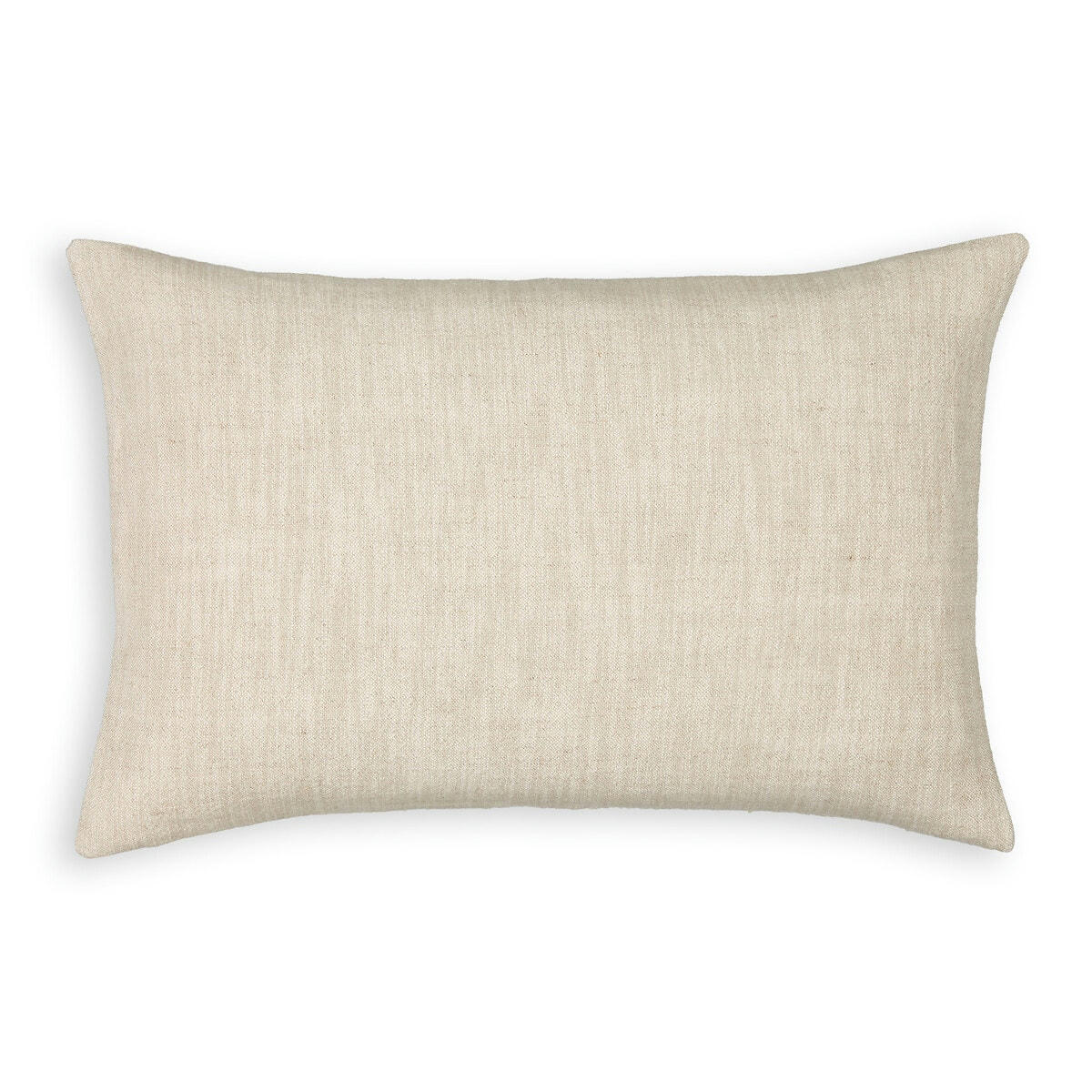 Housse de coussin brodée, coton et lin, Krouch