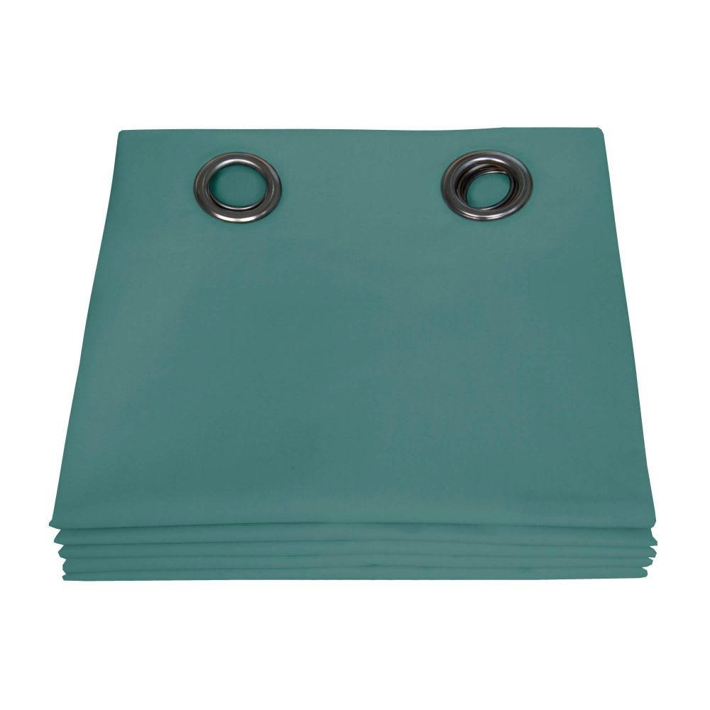 - Rideau occultant total bleu 135 x 250