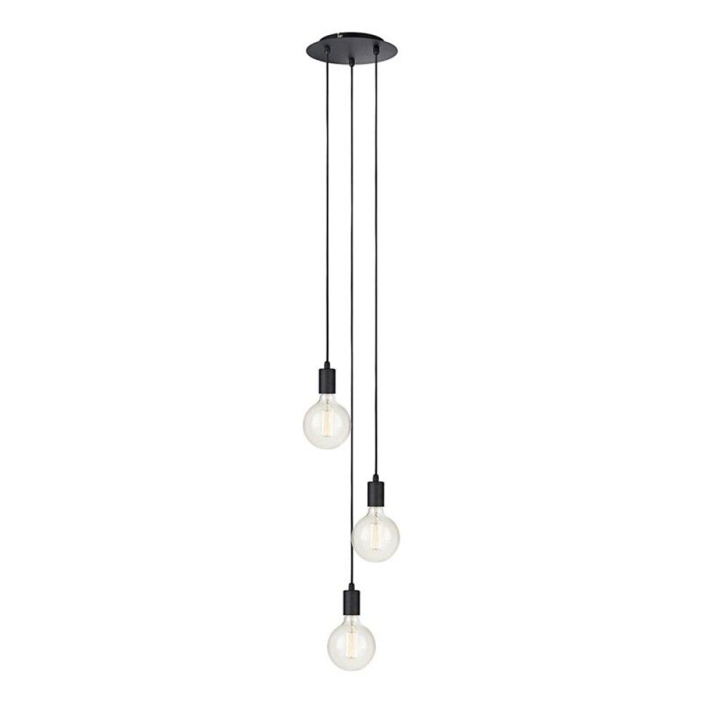 TAKLAMPE MARKSLÖJD SKY RUND SVART