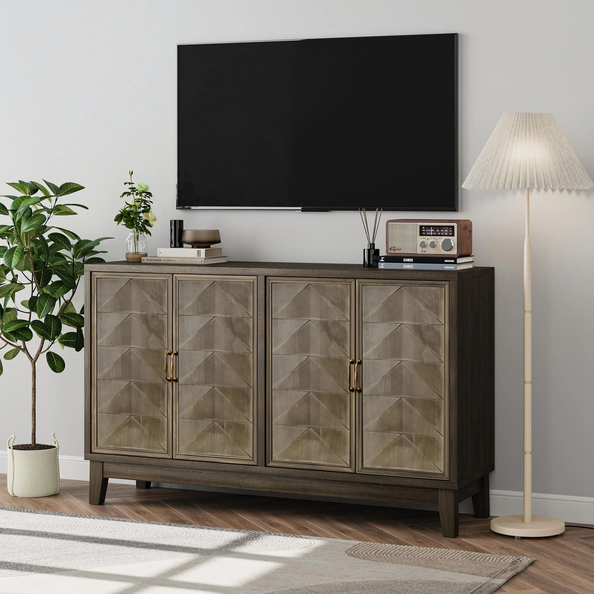 Sideboard with storage cabinet