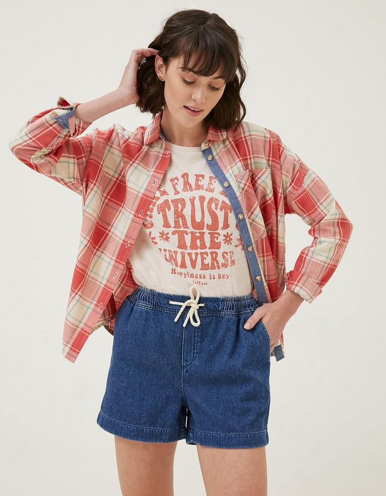 Ashby Pull On Denim Short