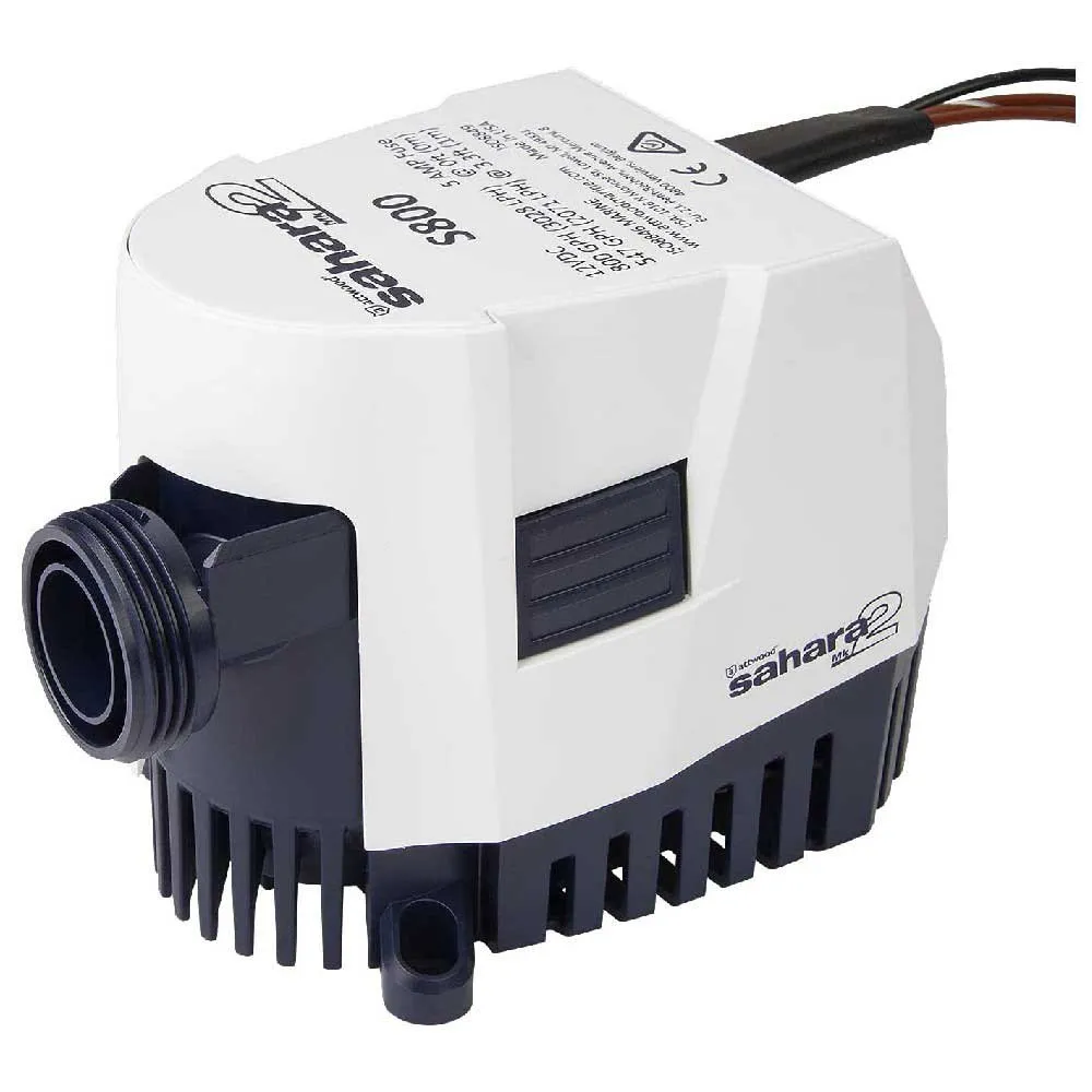 Attwood Sahara MK2 S800 800GPH Automatic Bilge Pump 12V