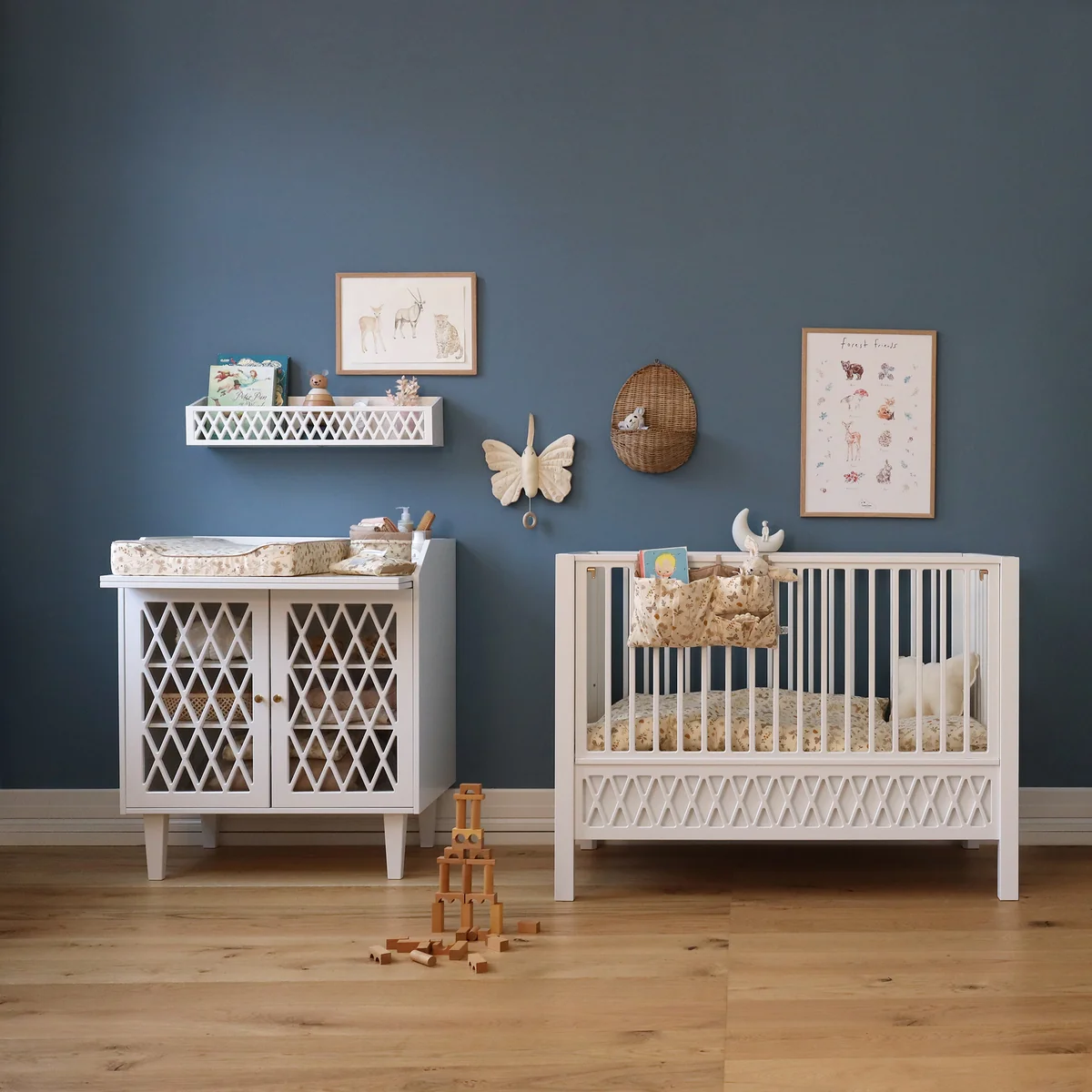 Cam Cam Copenhagen - Schmetterling Spieluhr, antique white