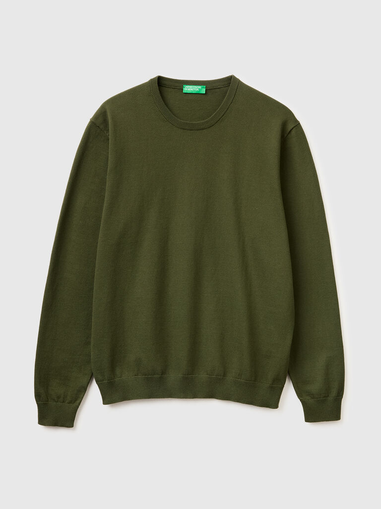 100% cotton crew neck top