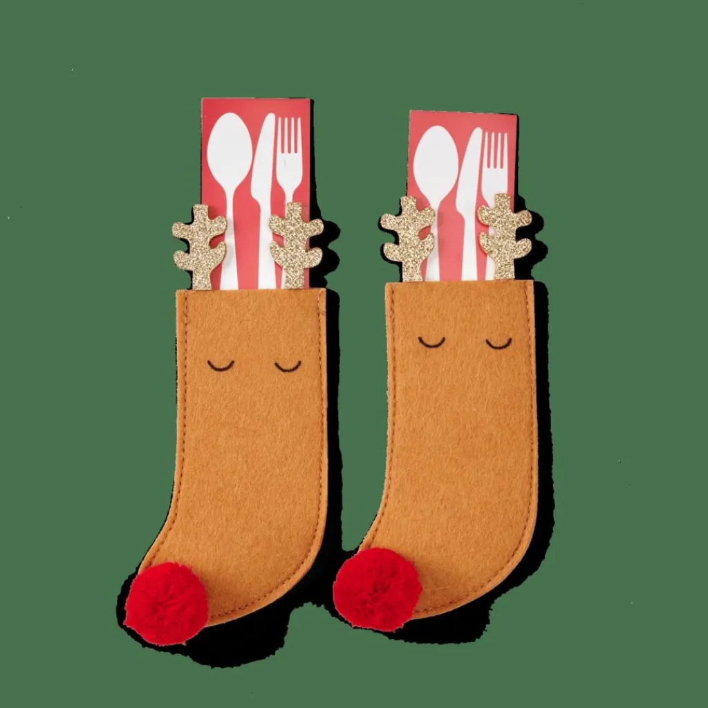 Pochettes À Couverts^CASA RUDOLPH Sachet Pour Couverts Brun