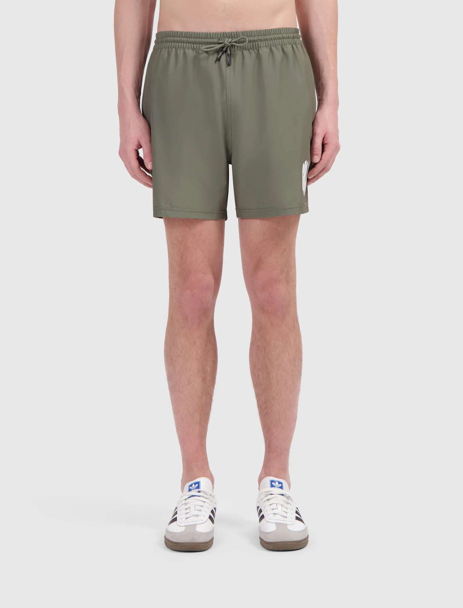 Grunge Logo Swim Shorts | Dark Army