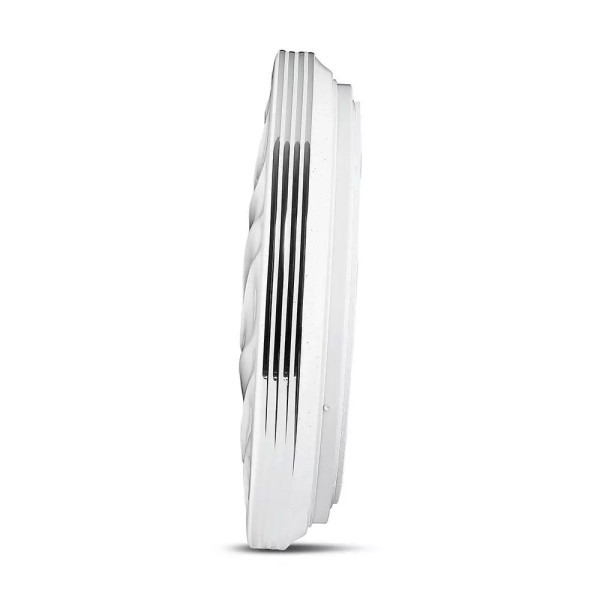 Plafon 8403 z pilotem okrągły biały LED 1x40W 39,5cm 4000lm IP20 V-TAC