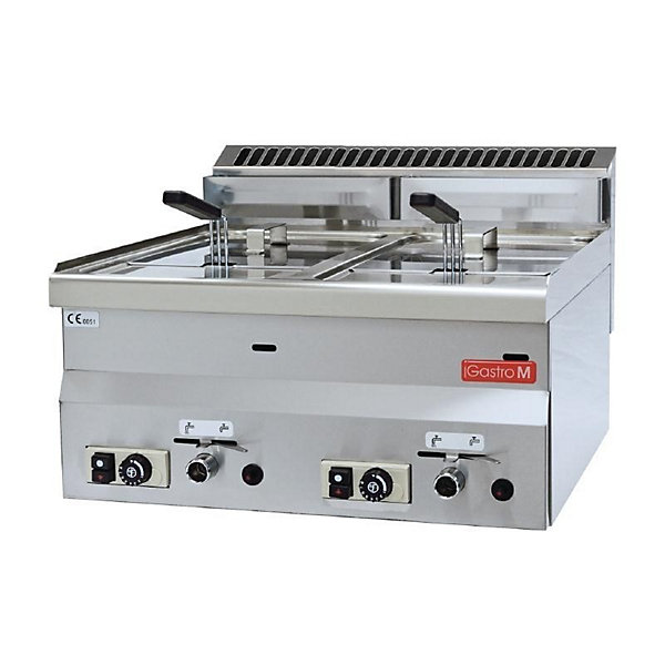 Friteuse Professionnelle à Gaz 600 - 2 x 8 L - Gastro M