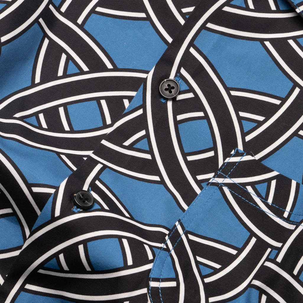 Felt Biscayne Button Down Shirt - Nakamura Print