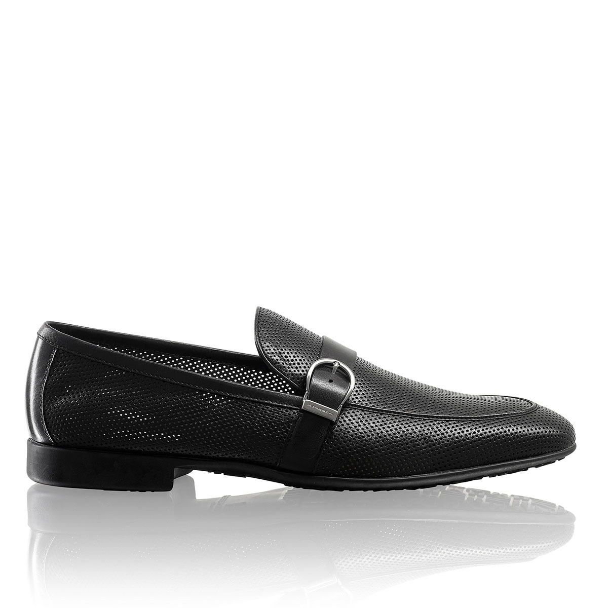 Russell & Bromley WHARF Perforated Slip On Loafer