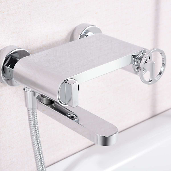 Mitigeur Bain/Douche Anti-Calcaire Chrome IMEX OLIMPO BDC033-4