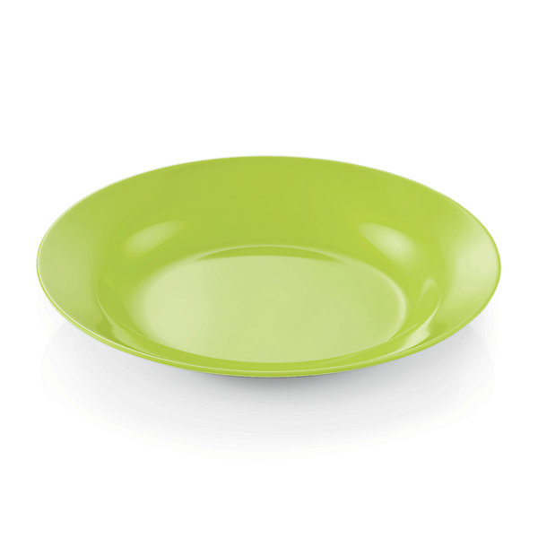 Lot de 12 Assiettes en Mélamine pomme verte 200 mm lot de 12 - Was Germany