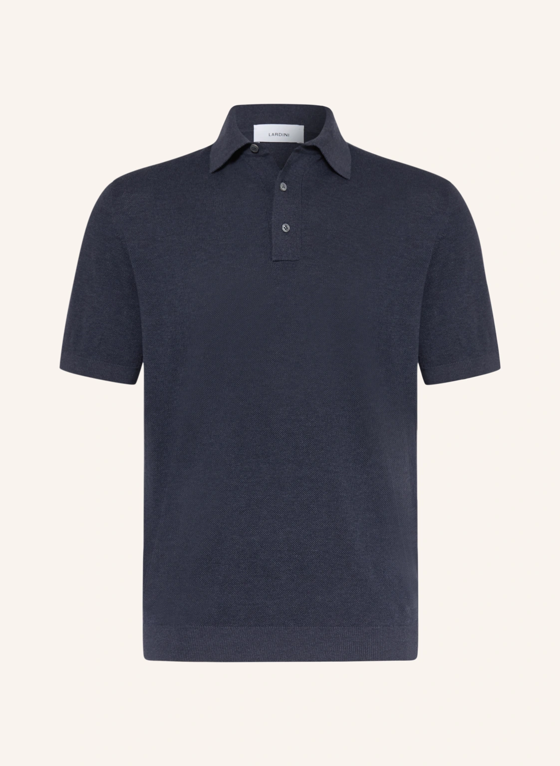 LARDINI Piqué-Poloshirt