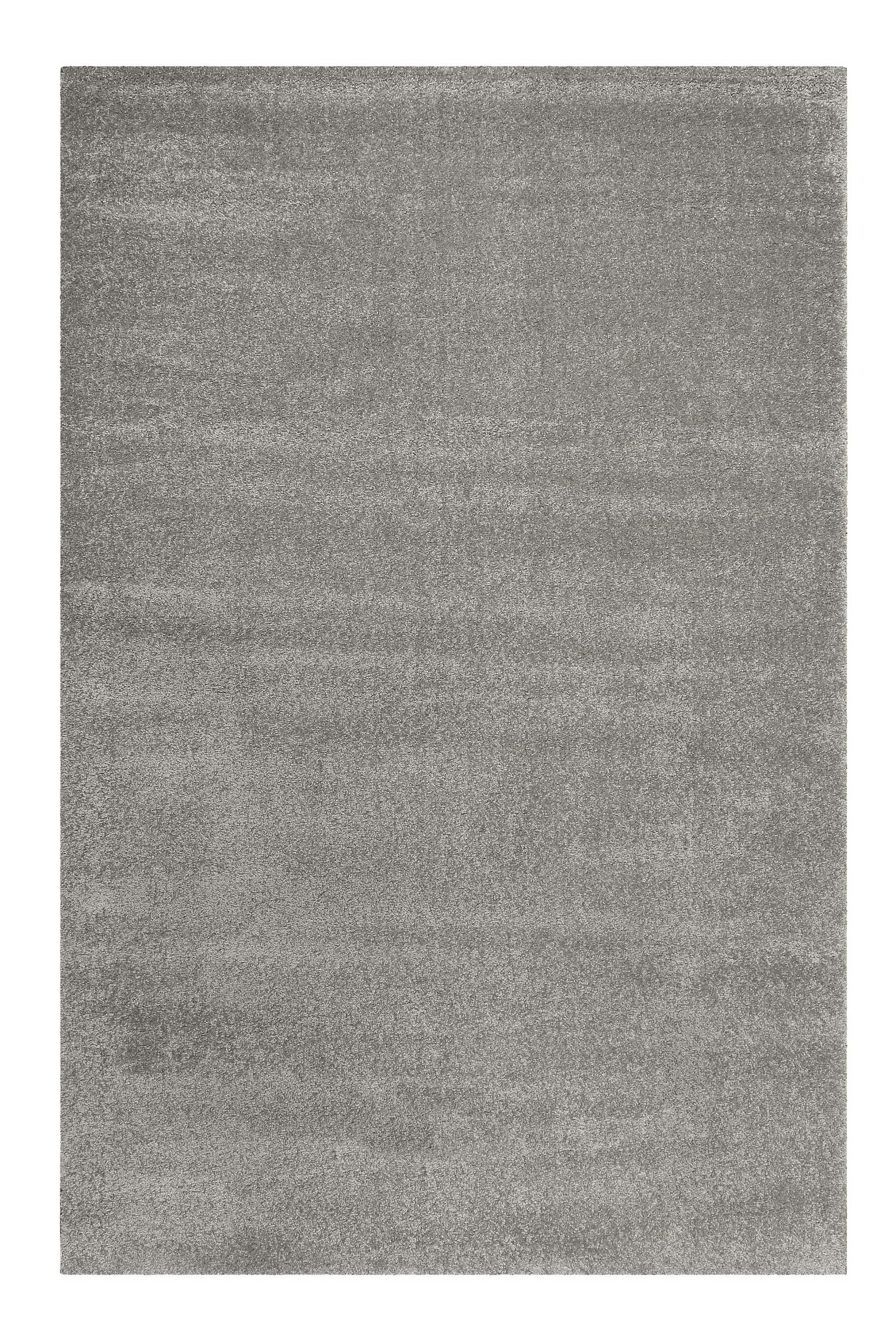 CALIFORNIA - Tapis uni intemporel gris pour salon, chambre 225x160