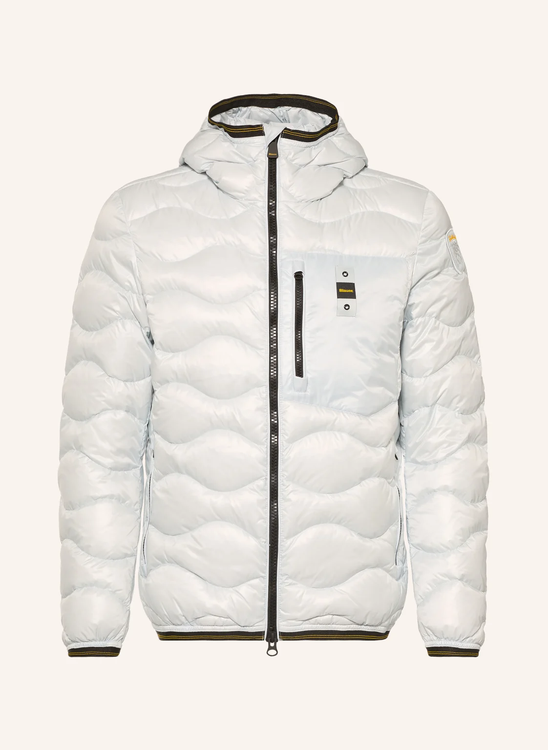 Blauer Daunenjacke WAVE