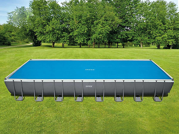 Bâche à bulles rectangulaire 9,75 x 4,88m bleu - Intex