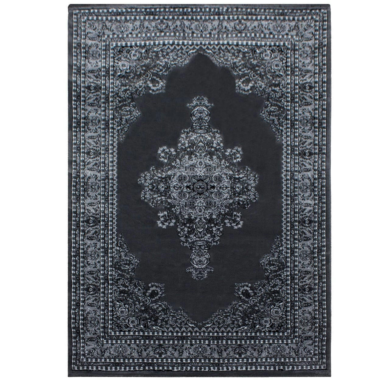 MARRAKESH - Tapis d'orient gris 200x290cm