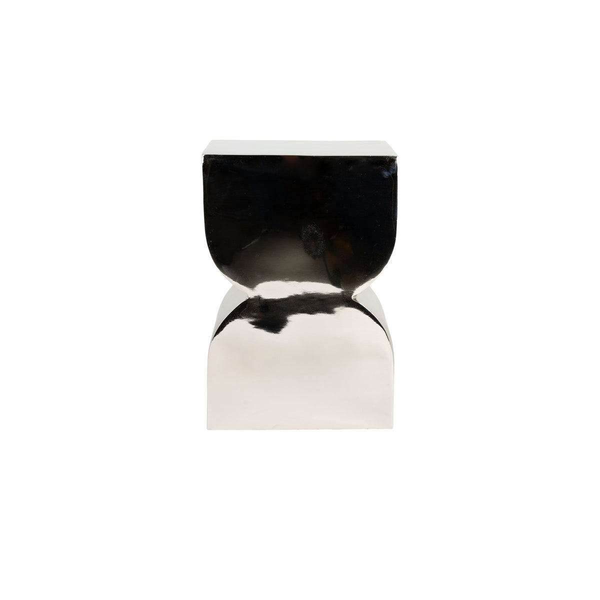 Zuiver Cones Krukje/ Bijzettafeltje Shiny Zilver