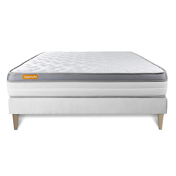 Ensemble Mémoire de forme de confort Ferme avec sommier kit