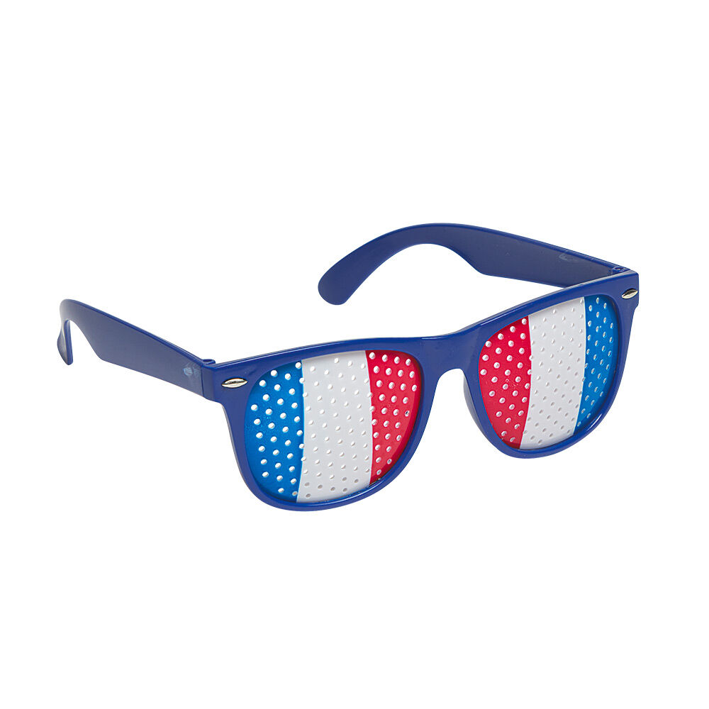 Lunettes supporter français pour adulte