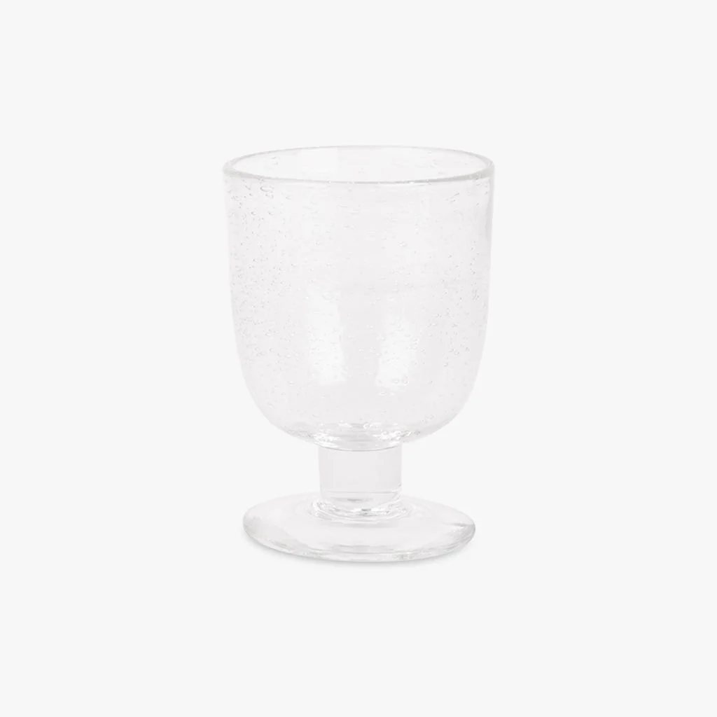 Copo com Pé Transparente BUBBLES