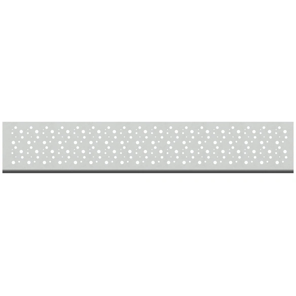 Dekorprofil, BxHxT: 178 x 15 x 0,6 cm, für System Zaun