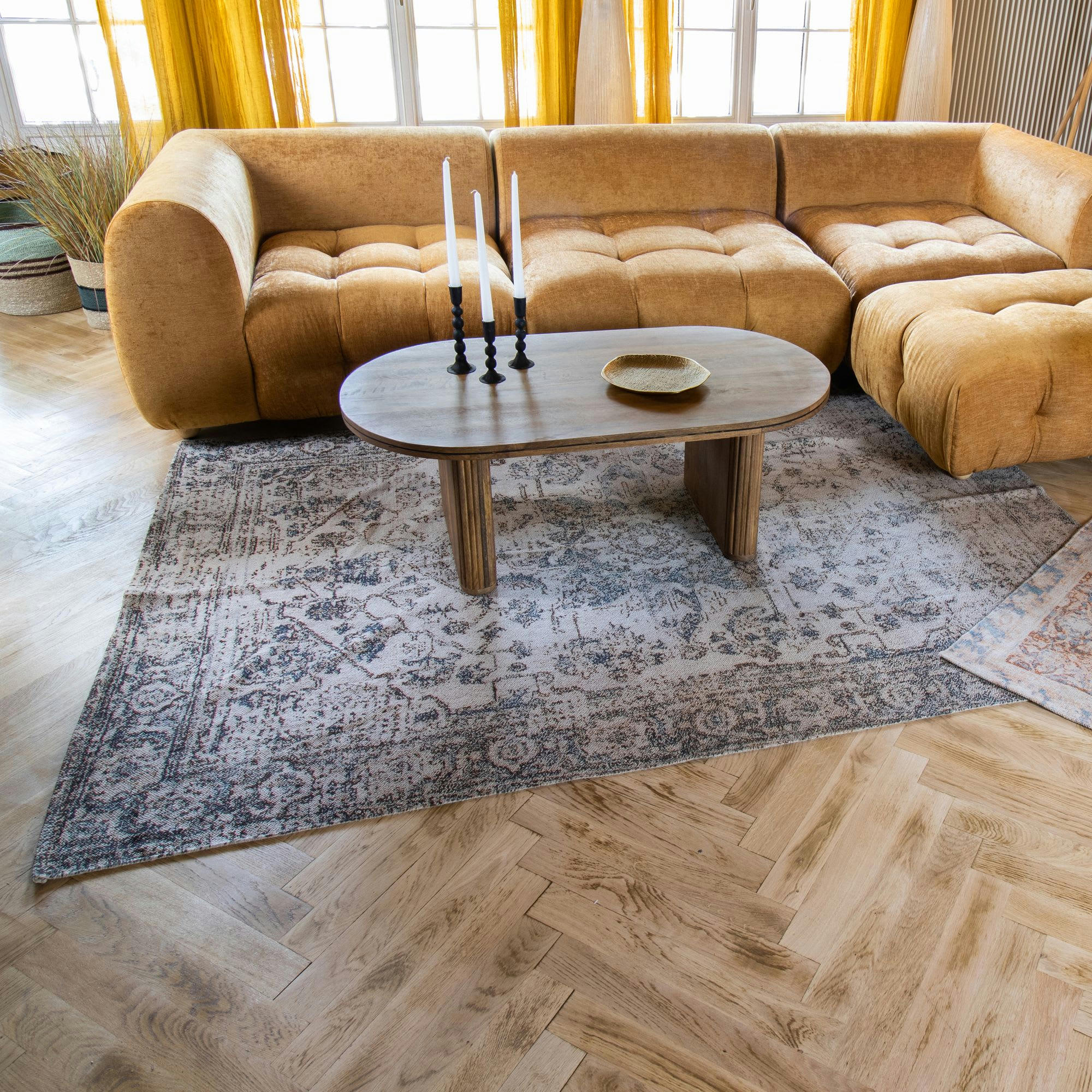 GOA - Tapis en coton 150x220cm