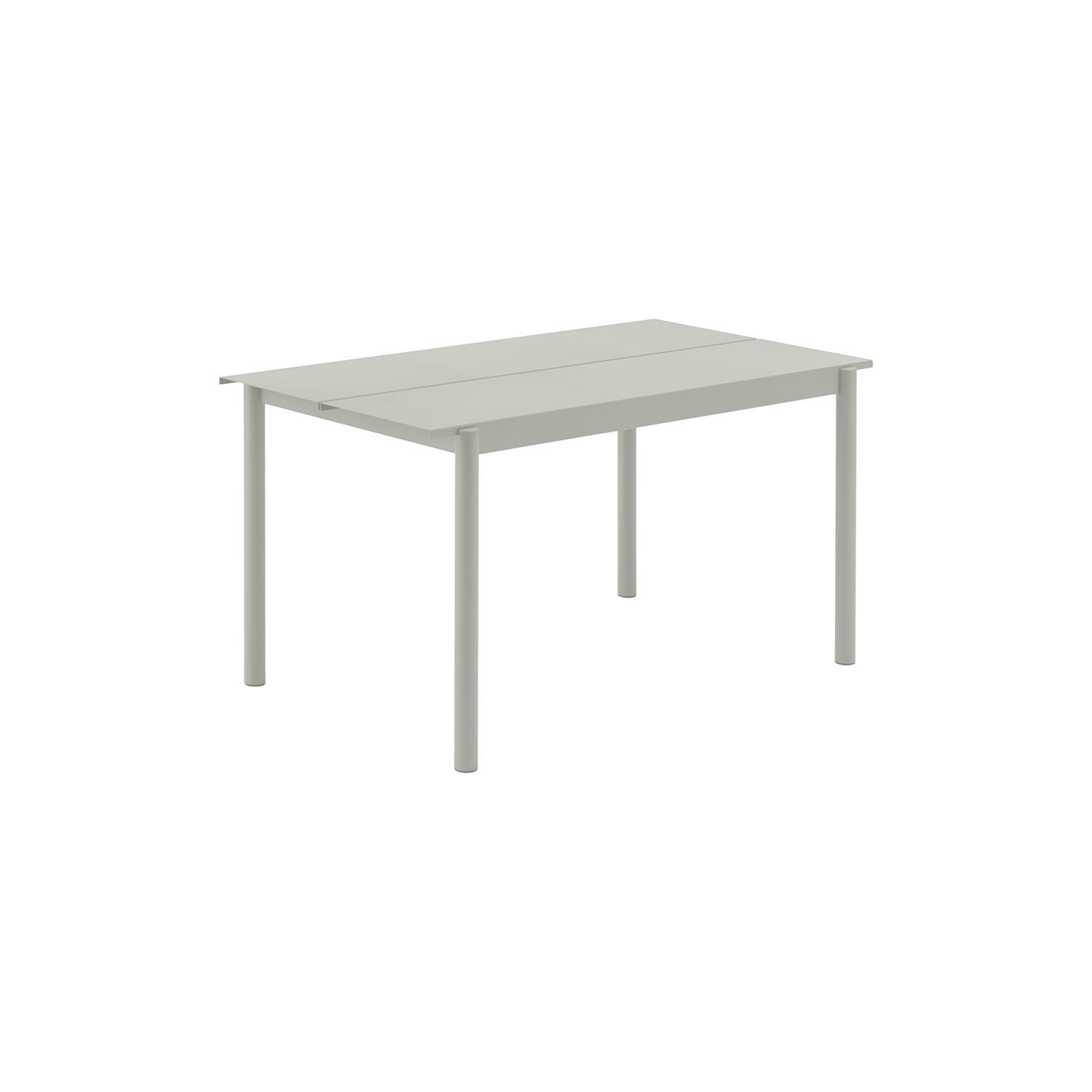 Linear Steel Table, grey