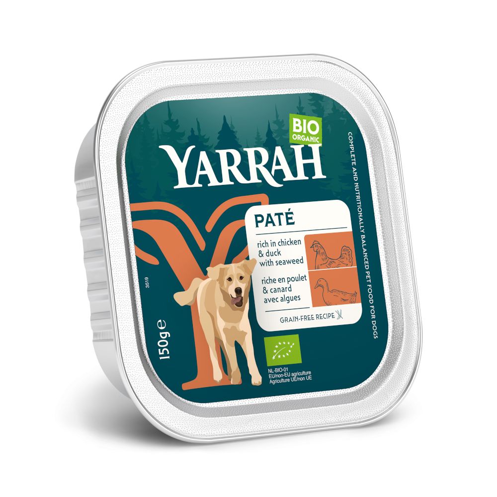 Yarrah Organic Pâté 12 x 150g