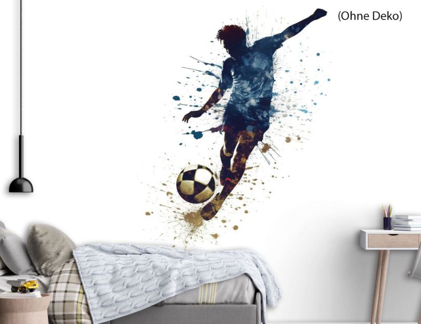 Wandtattoo XXL Fußball