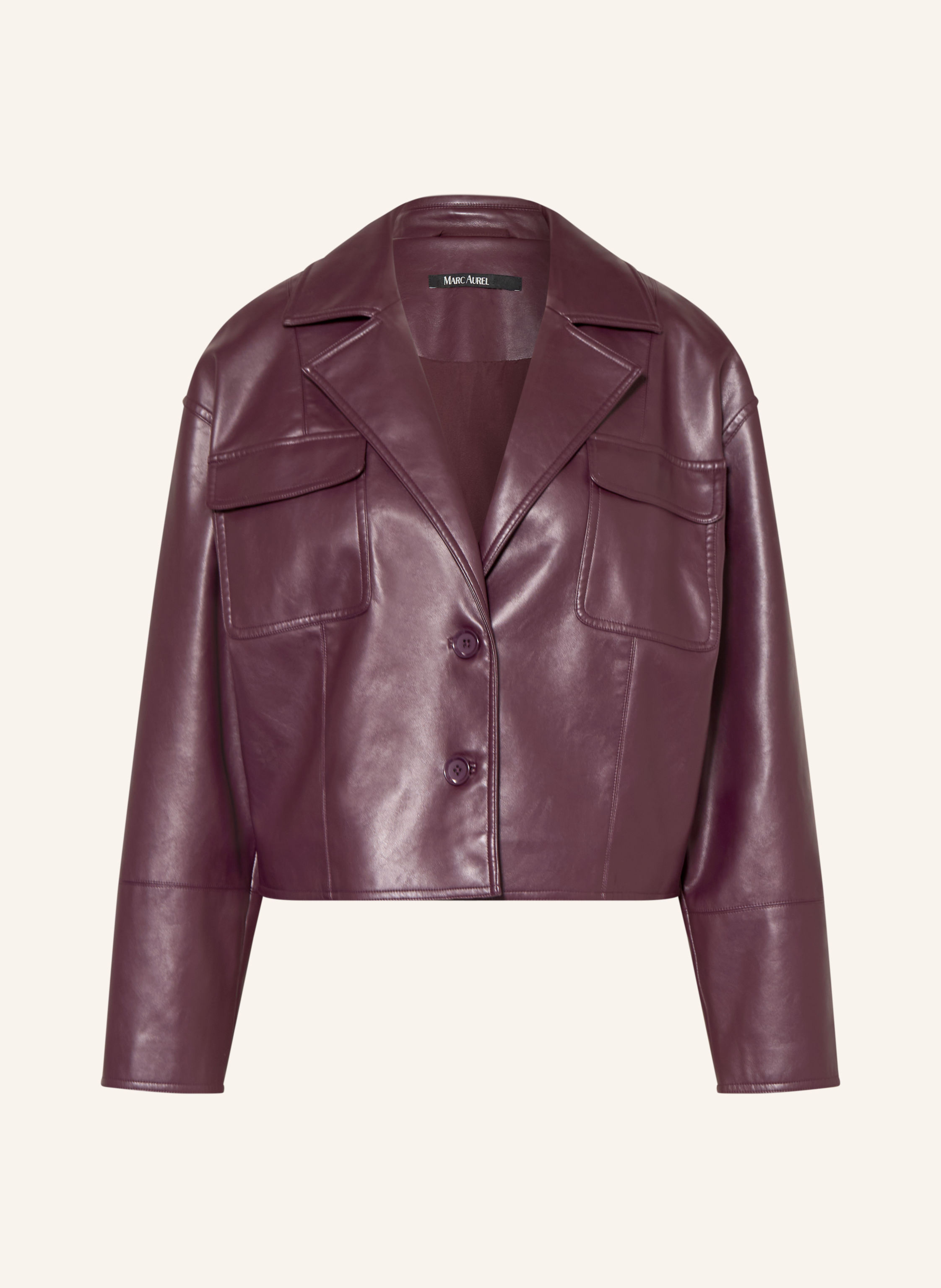 MARC AUREL Jacke in Lederoptik