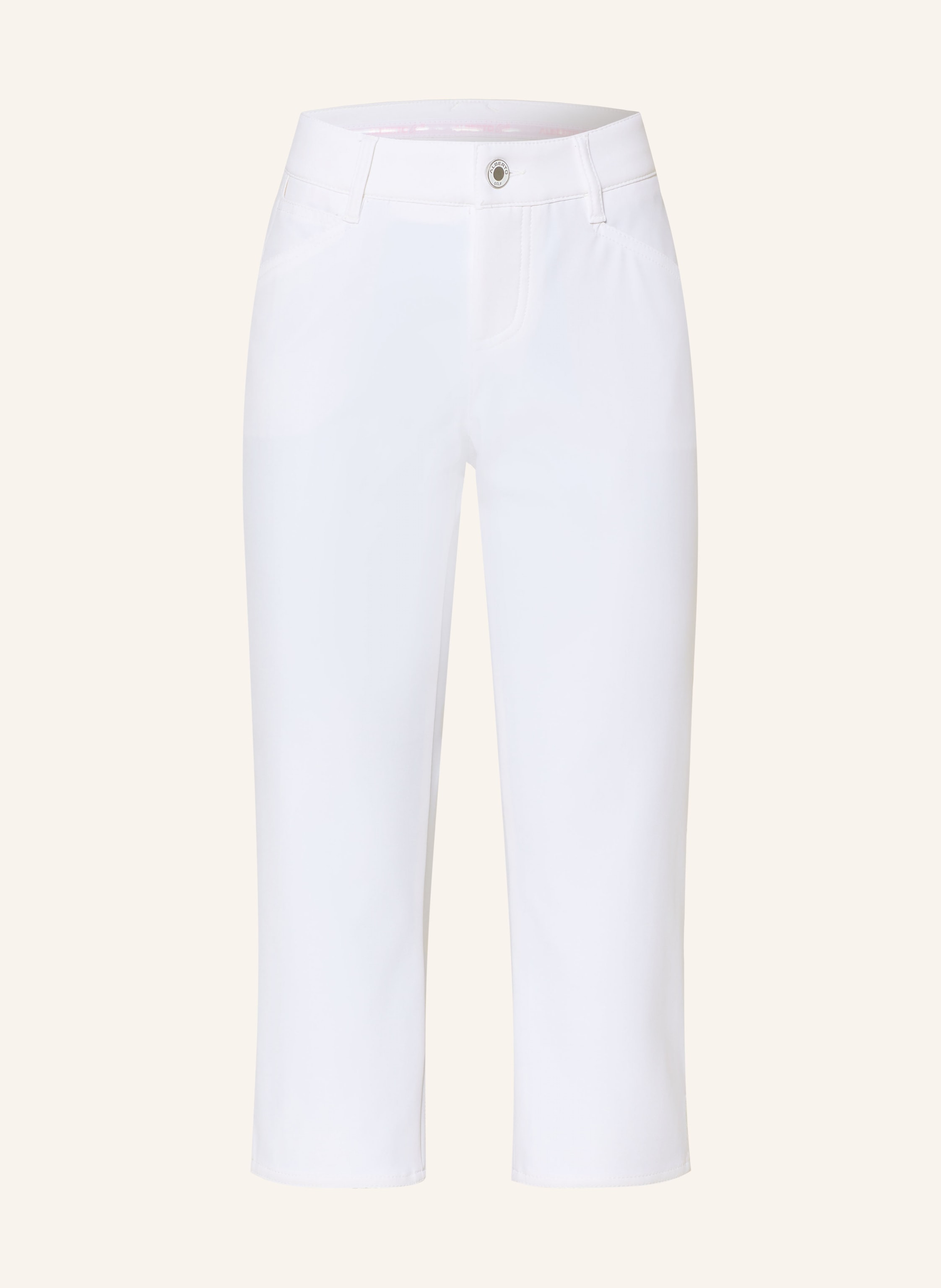 ALBERTO 3/4-Golfhose MONA-C - FX4 DRY COOLER® mit Schmucksteinen