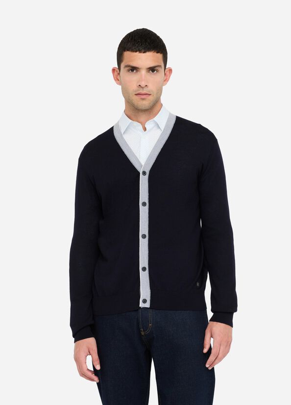 Cardigan in lana