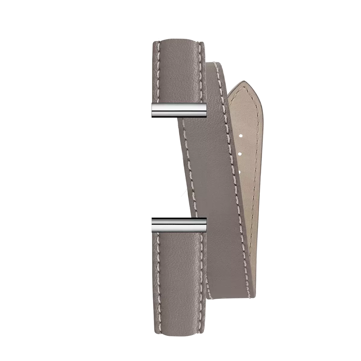 ANTARÈS – BRACELET DOUBLE – BEIGE TAUPE