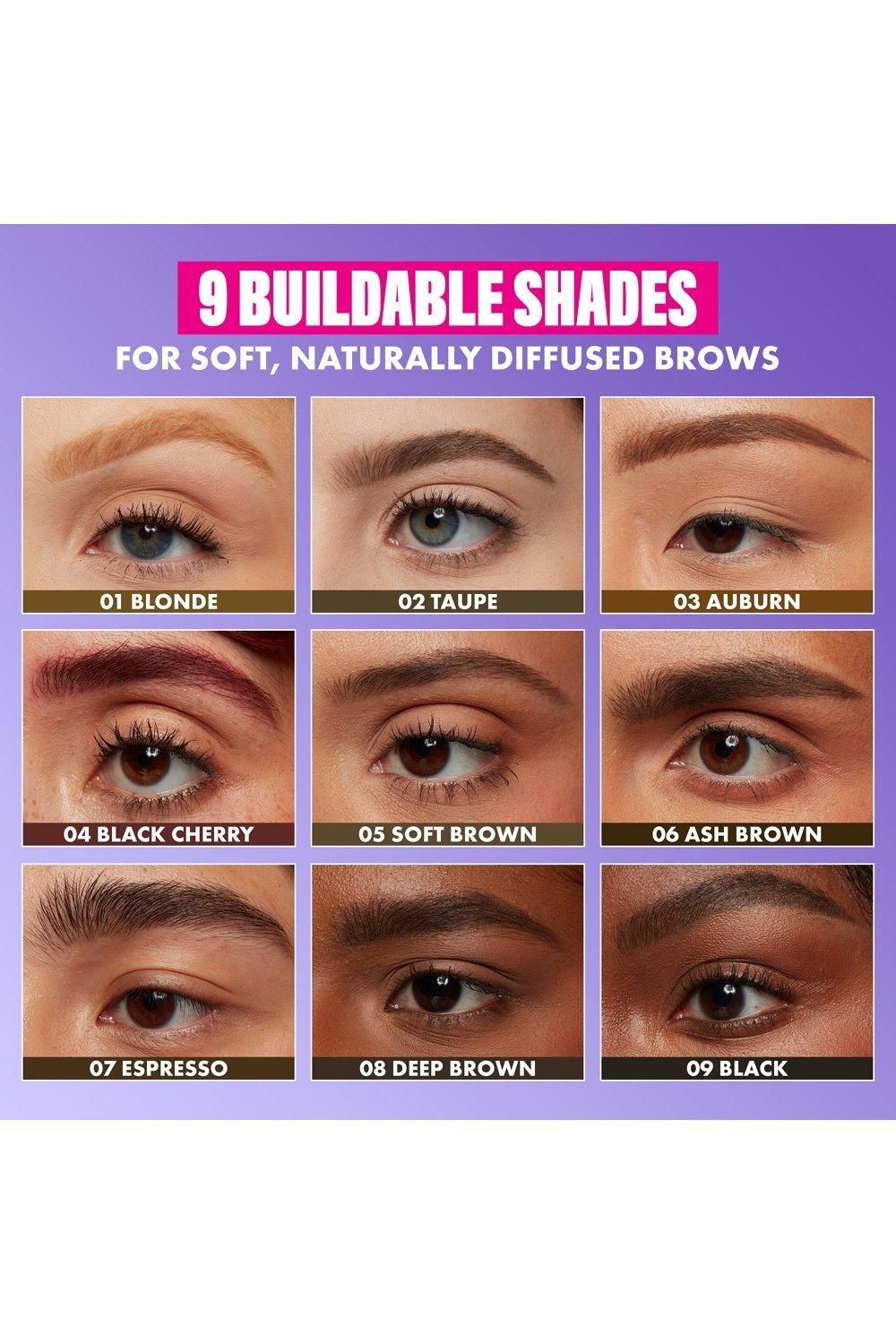 NYX Professional Makeup Powder Louder Brow Pencil 12HR Wear Buildable Micro-Fibres