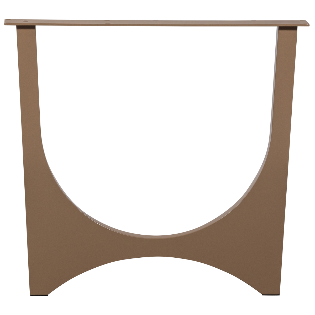 WOOOD design tafelpoot Zaandam - Metaal - Zand - 1 stuks - 72x79x10