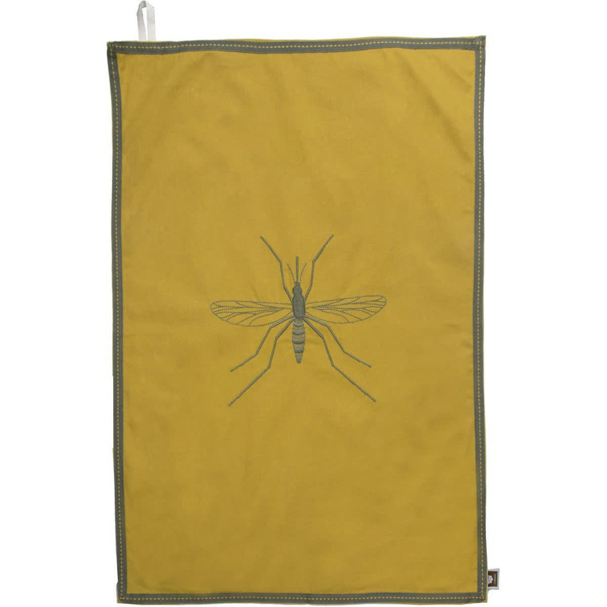 MOSQUITO - Torchons (x2) coton  50x75 vert kaki