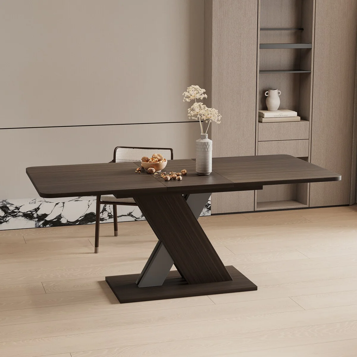 Multifunctional extendable console table for Living Room Bedroom Dining room
